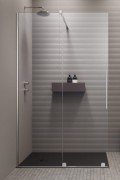 Kabina Furo Chrom Walk-In 140 cm, lewe, wys. 200 cm szkło przejrzyste 8 mm Radaway.jpg