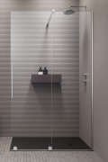 Kabina Furo Chrom Walk-In 160 cm, prawe, wys. 200 cm szkło przejrzyste 8 mm Radaway.jpg