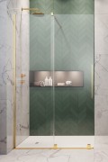 Kabina Furo złota Walk-In 80 cm, lewa, wys. 200 cm szkło przejrzyste 8 mm Radaway.jpg