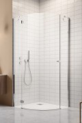 Torrenta PDJ kabina półokrągła z drzwiami 80 x 80 lewa, wys. 195 cm szkło przejrzyste 6 mm 131710-01-01 Radaway.jpg