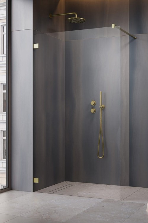 Kabina-Essenza-Pro-Gold-Walk-In-zlota-szczotkowana-Radaway.jpg