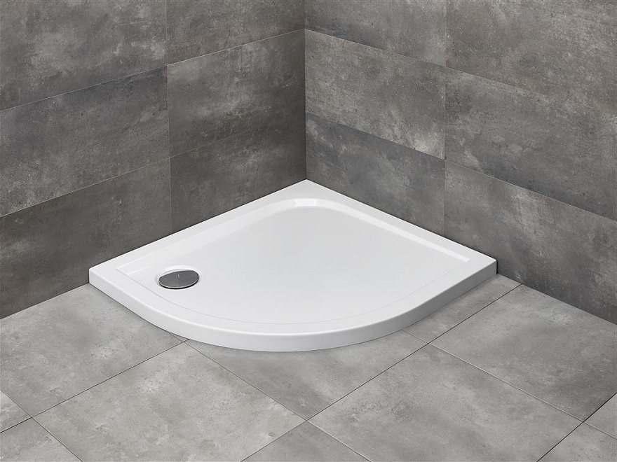 Brodzik asymetryczny Delos E Radaway