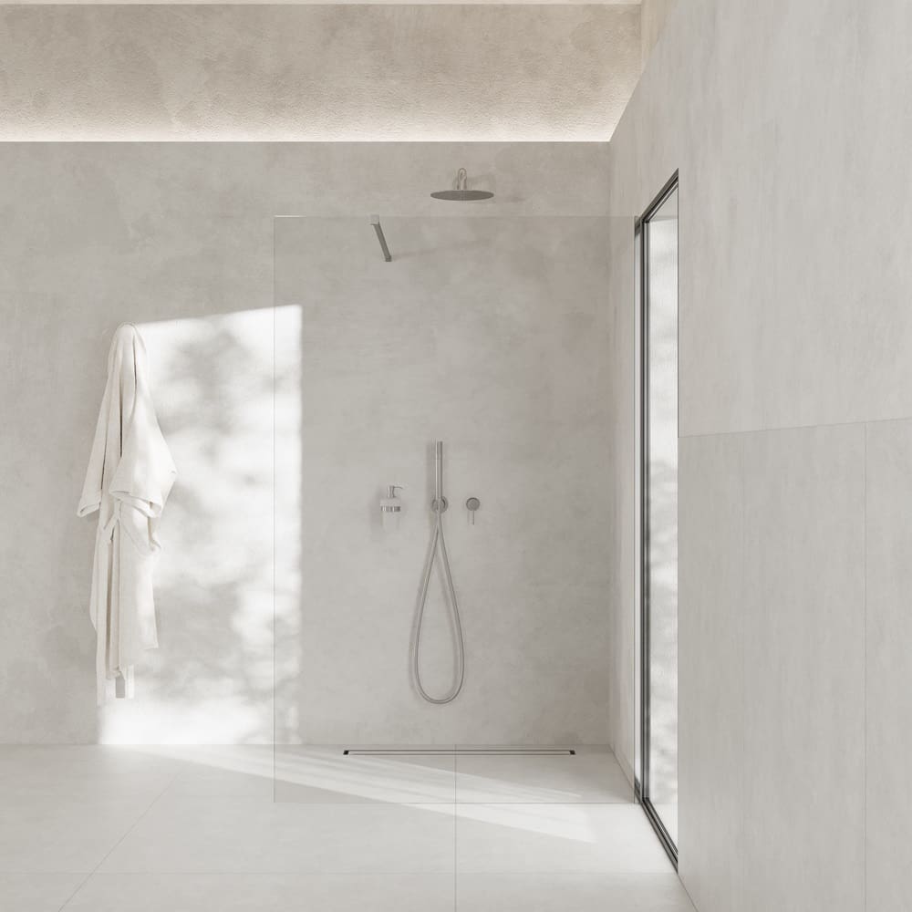 Kabina Walk-In Como Wall Chrom