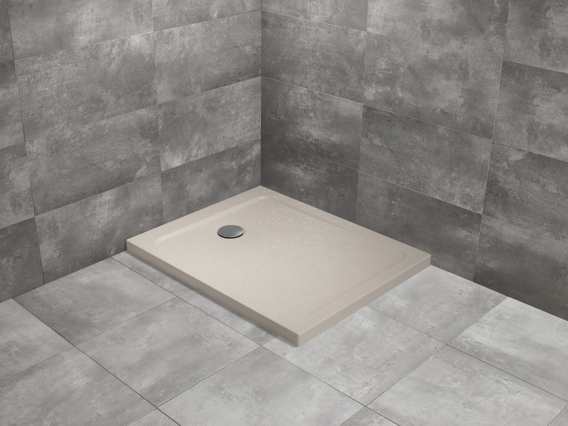 Brodzik prostokątny Doros f Stone Kaszmir