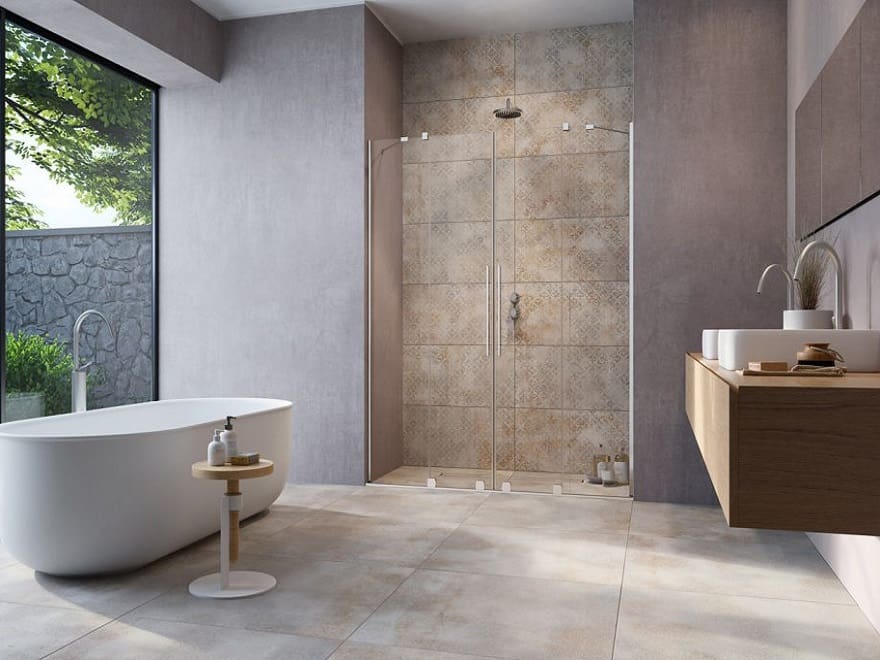 Furo chrom drzwi do wnęki dwd radaway