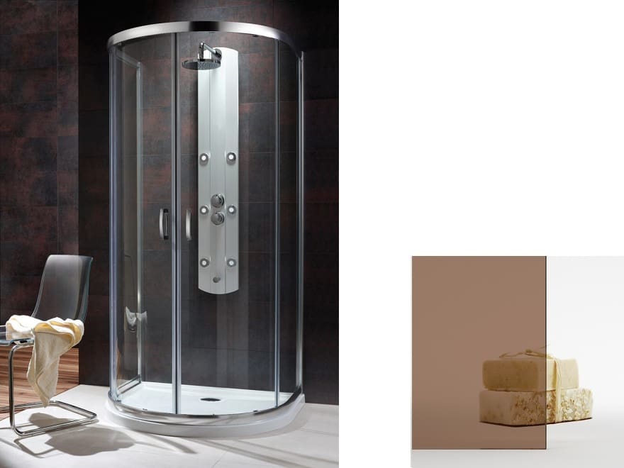 Półokrągła kabina prysznicowa typu P Premium Plus 90x90x190 Radaway